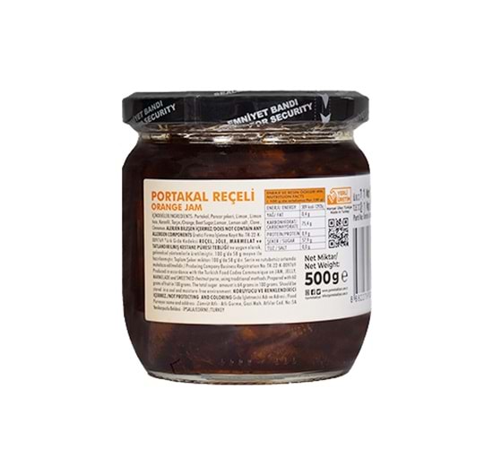 Atlı Gurme Portakal Reçeli 500 Gr