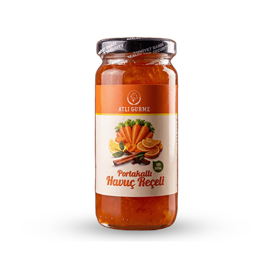 Atlı Gurme Portakallı Havuç Reçeli 280 gr
